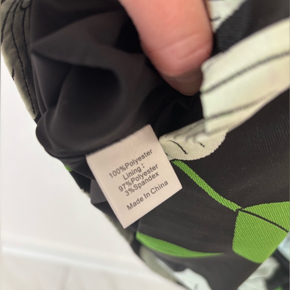 Tuckernuck Water Lilies Marlowe Dress Black Floral - Picture 5 of 5